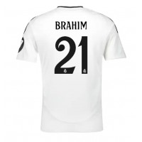 Maglia Calcio Real Madrid Brahim Diaz #21 Prima Divisa 2024-25 Manica Corta